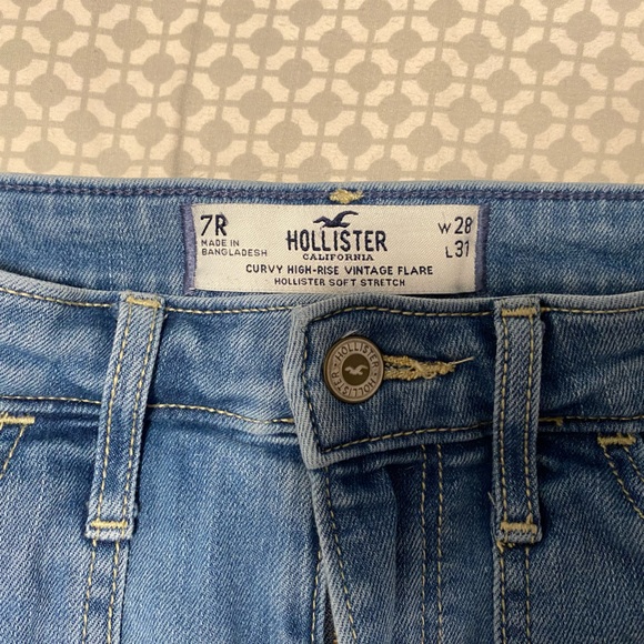 Hollister Curvy High-rise Vintage Flare Jeans - Picture 3 of 3